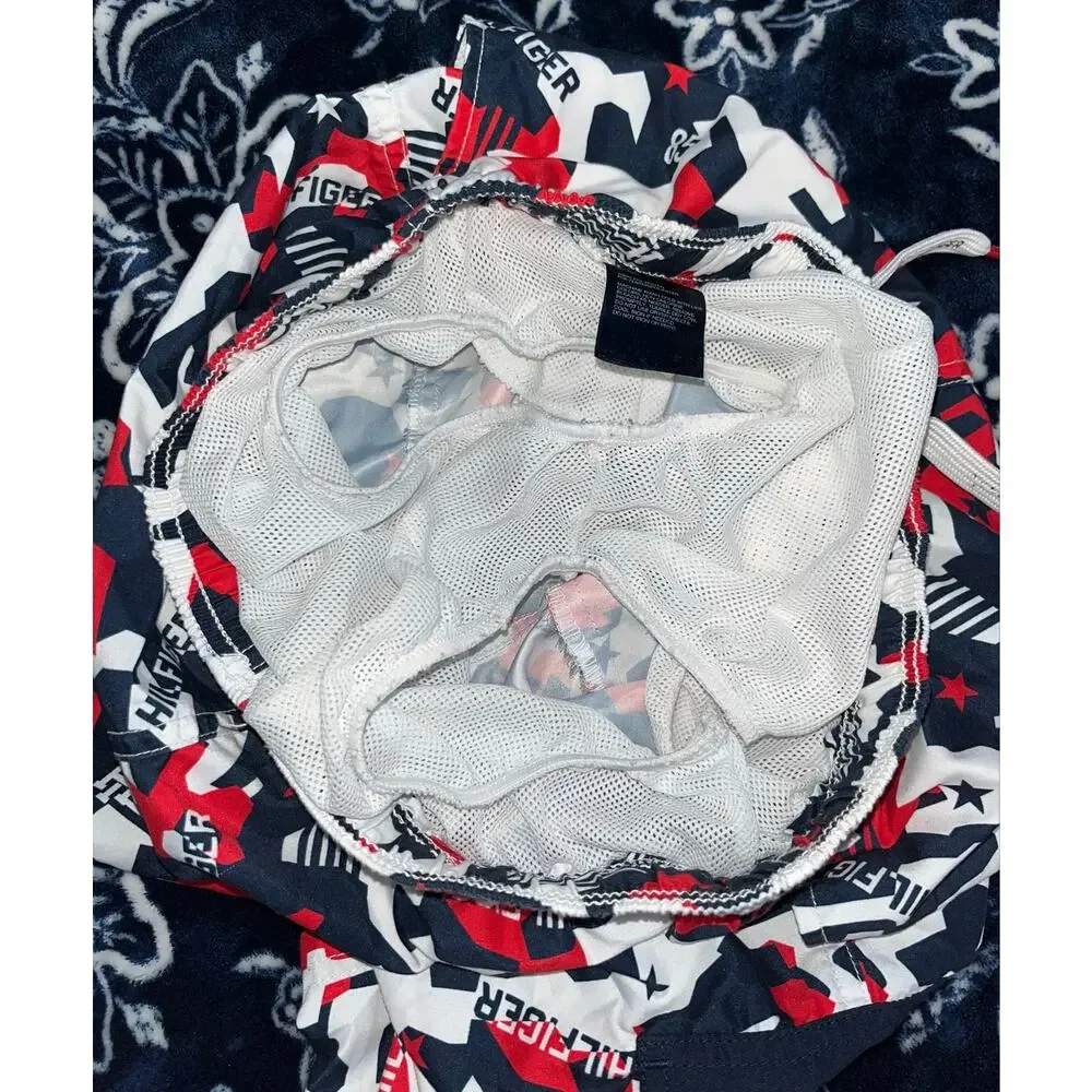 Tommy Hilfiger Boys Camo Swim Trunks